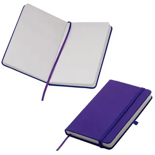 Easy Gifts Notizbuch DIN A6 160 S. blanko Lila