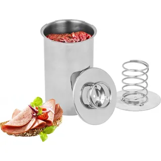 BROWIN Rostfreier Schinkenkocher Edelstahl 313015 | Schinkernpresse | Schinkenfo - Silber