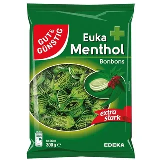 open food GUT&GÜNSTIG Euka Menthol Bonbons 58 St./ 300,0 g