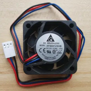 CYRMZAY Kompatibel für Delta AFB0412SHB 4015 4cm 40mm DC 12V 0.35A axial Lüfter