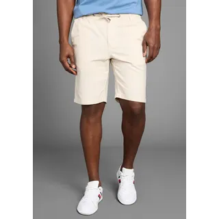 delmao Bermudas "aus Leinen", Herren, Gr. 3XL, N-Gr, beige (sand), Web, Obermaterial: 55% Leinen, 45% Baumwolle, Leinenoptik, bequem kniefrei, Hosen Bermudas, Lässige Bermudas