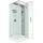 Komplettdusche D38-10R0-EC Fertigdusche 90x90 cm
