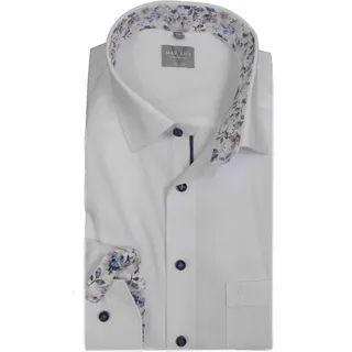 Marvelis Herrenhemd | Comfort Fit | Langarm 64 cm | Weiß | New Kent Kragen | Gr. 41 - 41 Große Größen