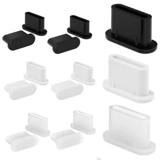 15 Stück USB C Staubschutzstecker, Staubschutzkappen, USB C Schutzkappe Handy USB C Schutz Staubstecker, Silikon Phone Staub Stecker Schützt,Typ C Ladeanschluss