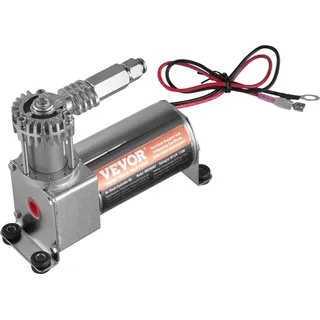 Vevor Luftdruckdämpfer-Set 12 V 100 PSI für Fahrzeugluftkompressoren, Einzel-Eingangssystem, geeignet für Lastwagen und Transportfahrzeuge