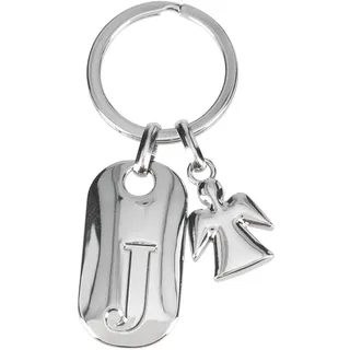 DEPESCHE Schutzengel Schlüsselanhänger Buchstabe J