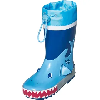 Playshoes Gummistiefel Hai blau 31