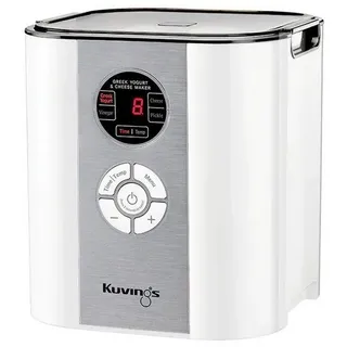 Kuvings Joghurtbereiter Joghurt & Käse Maker, 1 Portionsbehälter, je 2000,00 ml, auch zur Frischkäsezubereitung weiß