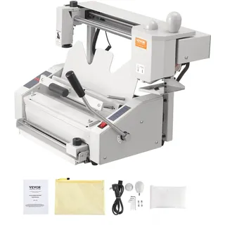 Vevor Thermobindegerät, Heißklebebindegerät mit 400 Blatt Kapazität, Thermo-Buchbinder, 50 mm Bindungsstärke, A3 (kurze Kante)/A4/A5-Dokument mit