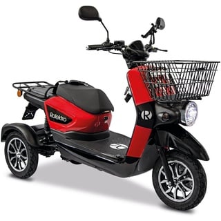 Rolektro E-Carrier 25 V.3 1000 Watt 25 km/h rot