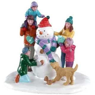Lemax Snowman Teamwork Weihnachtsdorf Winterdorf