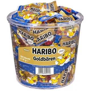 HARIBO Goldbären Gute Nacht Fruchtgummi 1 kg, 100 St.