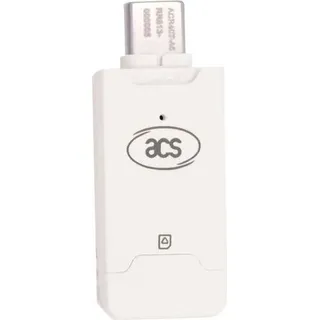 Acs Control System ACS ACR40T Standard - SmartCard-Leser - USB-Cweiß -