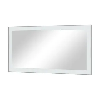 Möbel Kraft Wandspiegel SANTINA 120 x 60 cm Weiß