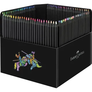 Faber-Castell Buntstifte 100 St. Schwarz/Mehrfarbig