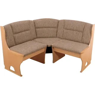 moebel-direkt-online möbel direkt online Eckbank 125x125 cm Madrid Buche