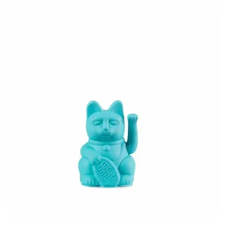 donkey products Mini Winkekatze Lucky Cat Dark Turquoise"