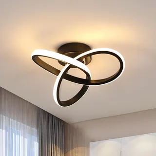 Goeco - Moderne LED Deckenleuchte 22W, Deckenleuchte, Deckenleuchten für Wohnzimmer, Schlafzimmer, Küche, Flur,