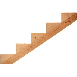 Gartenwelt Riegelsberger Treppenwange 5-stufig  Weiß Holz