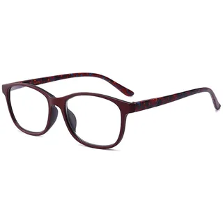 keepmore Quadratischer Rahmen Lesebrille Anti-blaues Licht Brille Eyewear Glasses Computer Eyewear Leser Brille +1.0 to +3.5 - +1.00 Vergrößerung