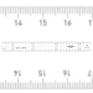 Standardgraph Holzlineal - 50 cm,