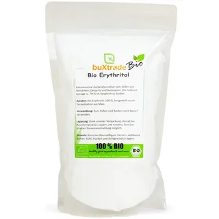 buXtrade Bio Erythritol Erythrit 0,1 kg Pulver