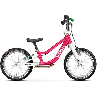 woom GO 1 Plus 14 Zoll hot pink