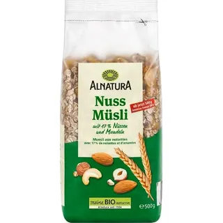 Alnatura Bio Nuss Müsli mit 17% Nüssen & 0,5 kg