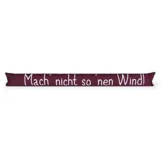 BestLivings Zugluftstopper 95 x 12 cm Bordeaux