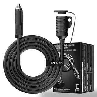 KFZ Zigarettenanzünder Verlängerungskabel DC 12V/24V 16AWG für zigarettenanzünder Steckdose (1.5M)