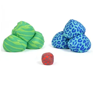 Ocean 5 Extrem Boule - Soft-Boule Set, Street-Boccia, Cross Country Petanque mit Tasche Immer überall in und Outdoor Spielen