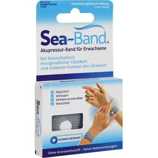 EB VERTRIEBS GMBH SEA-BAND Akupressurband f. Erwachsene grau 2 st