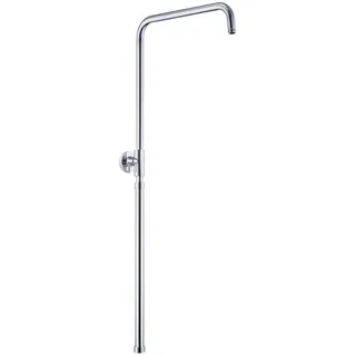 dylin gmbh JOHO Edelstahl, Duschsystem Zubehör, Wandstange Regendusche, Duschsäule 69-111cm verstellbar, Chrom
