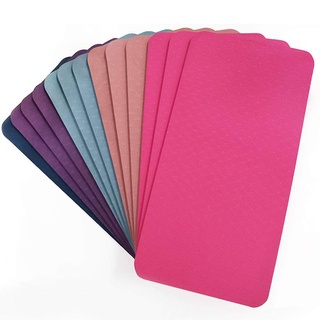 Lucha Yogamatte, TPE Yogamatte rutschfeste Gymnastikmatte Trainingsmatte Trainingsmatte Leichte Yogamatte Sportmatte Yoga Pilates Sporttraining