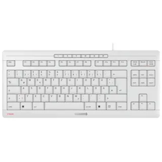 Cherry Stream TKL DE weiß-grau