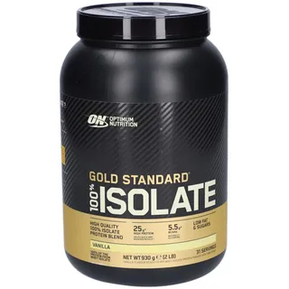 Optimum Nutrition Gold Standard 100% Isolate Vanilla Pulver 930 g