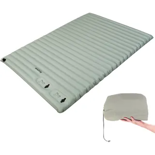 Human Comfort Durtal Double Isomatte Camping Doppel Luftmatratze Pumpe
