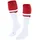 Kompressions-Socken 1-Paar Weiß/Rot 43-46