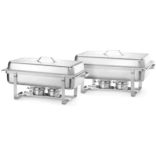 HENDI Chafing Dish Gastronorm 1/1, Kitchen Line, 9L, 2 Stk., 600x358x(H)295mm