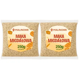 Malinowe Mandelmehl natürliches premium 2x250g