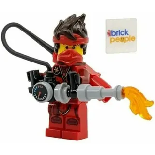 LEGO Ninjago: Kai Die Insel Mit Flammenwerfer Fackel Und Bonusplatte