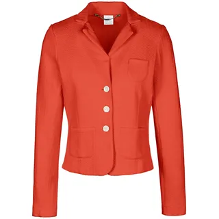 Madeleine Blazer Uni-Design Rot 36