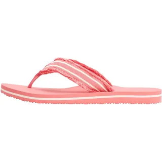 Tommy Hilfiger Damen Flip Flops Beach Sandal Zehentrenner, Rot (Washed Cherry), 39