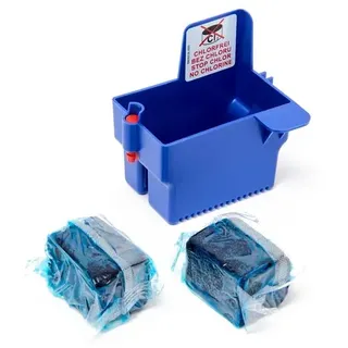 Tablettenspender für Modul und zwei Tabletten