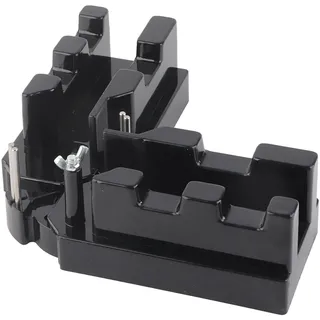 Schwarzes ABS-2-in-1-Gehrungswinkel-Schneidwerkzeug für Hochpräzises Messschabloneninstrument mit Verschleißfestigkeit. Ideal Zum Winkelschneiden von Zierleisten und Leisten