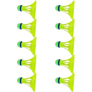 Daaxing Nylon-Federbälle, winddicht, Badminton-Set, Federball, Training, Badmintonbälle für Bewegung, Unterhaltung, Freizeitaktivitäten, 10 Stück