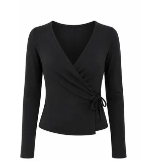 Mandala New Wrap  Damen  Stoffjacke schwarz Größe M Yoga  Widerstandsfähig