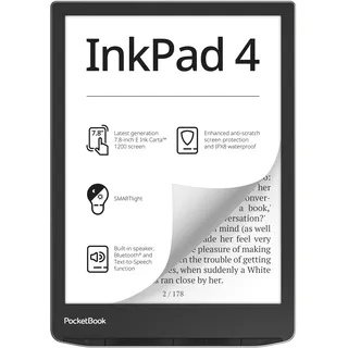 PocketBook InkPad 4 32 GB Stardust Silver