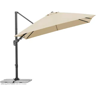 Schneider Schirme Rhodos Twist 300 x 300 cm Natur