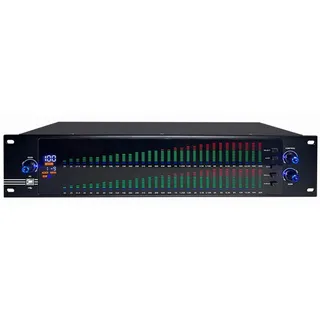 31-Band-Grafik-Equalizer, Stereo-Grafik-EQ-Verstärker, Audio-LED-Spektrum-Anzeige, automatische Rauschunterdrückung und individuelle Anpassung von 10 voreingestellten Ergebnissen, unabhängige ( Size :